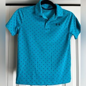 Under Armour Boys's Teal Polo Shirt YMD